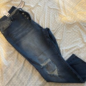 NWT Rue21 Plus High Rise Ankle Jeggings